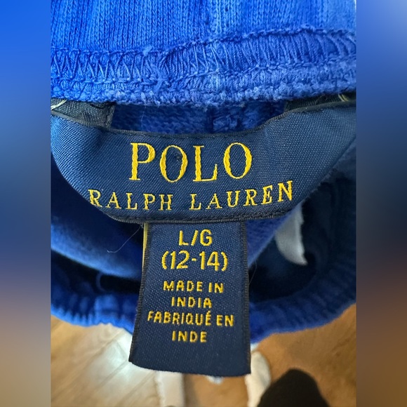 POLO RALPH LAUREN | Youth Size 12-14 SPIRAL TIE-DYE TERRY SWEATPANTS - Picture 3 of 7